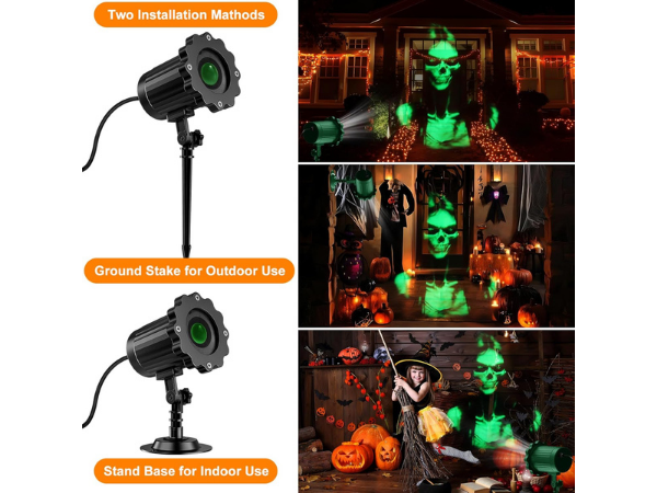 Spooky Animated Haunted House Light